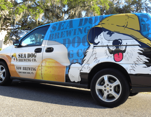 FULL COLOR VEHICLE WRAP