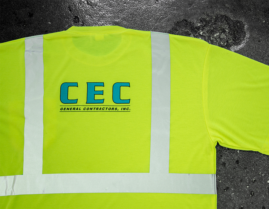 CUSTOM HI-VIS CONSTRUCTION SHIRT