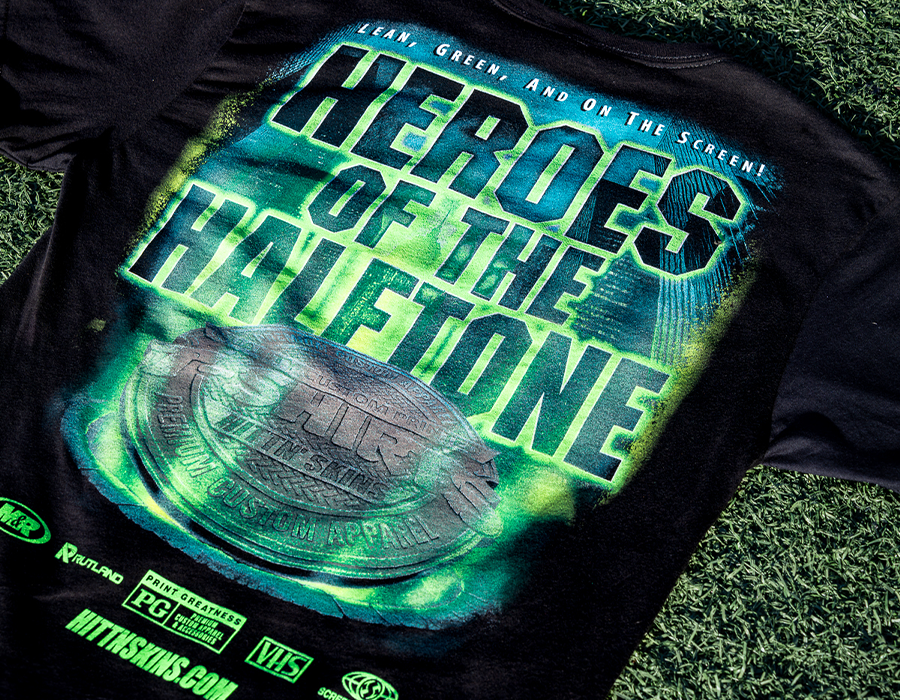 Heroes of the Halftone T Shirt TMNT