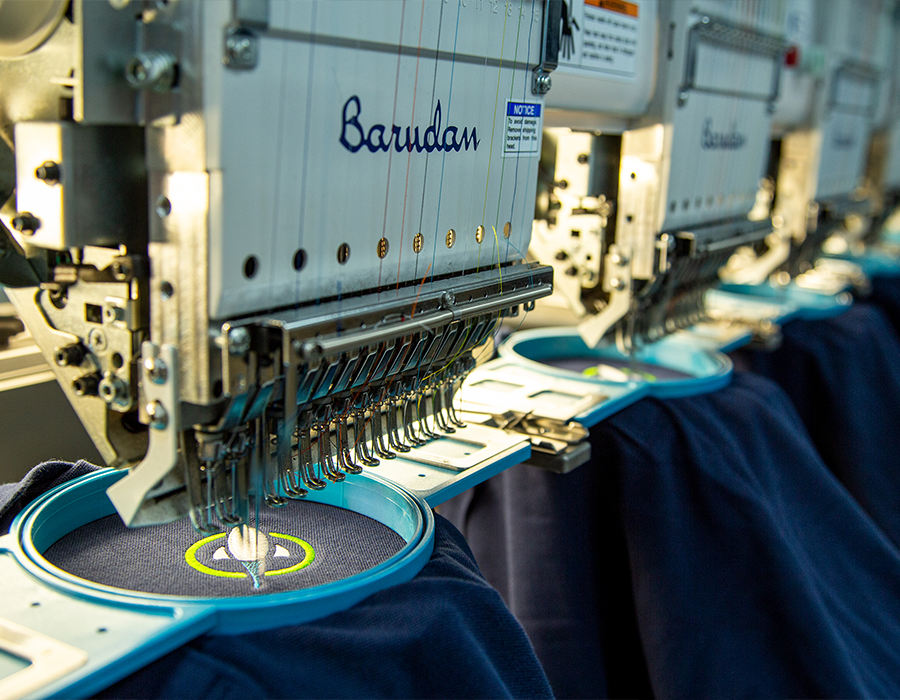 CUSTOM POLO SHIRTS IN PRODUCTION