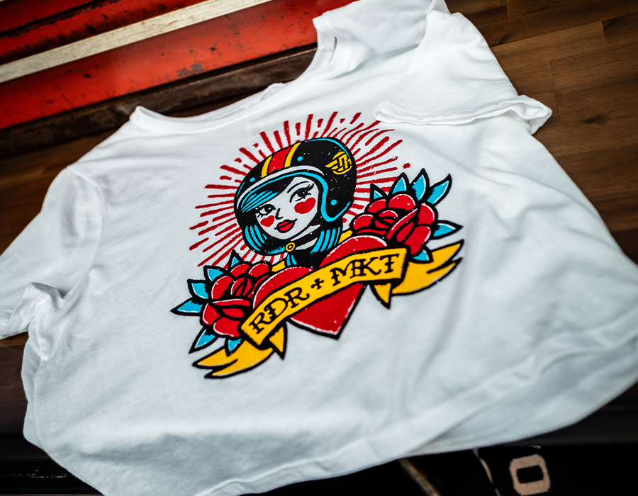 Rider Market Graphic T Shirt