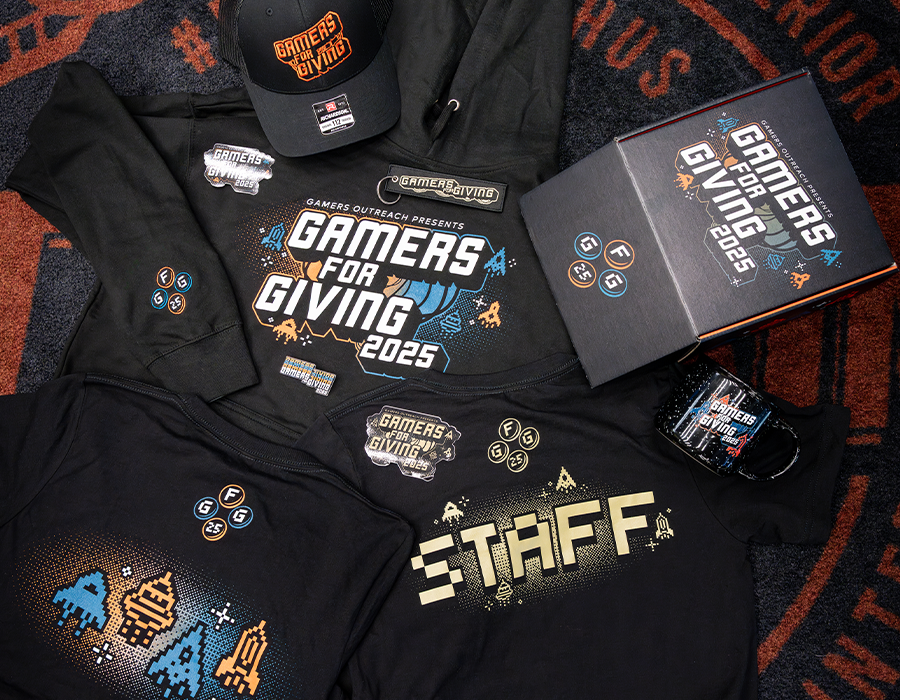Gamers for Giving Promotional Package