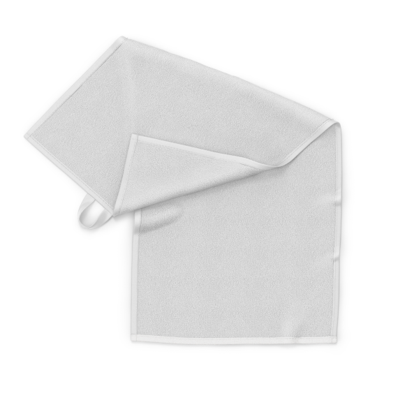 a blank sports towel