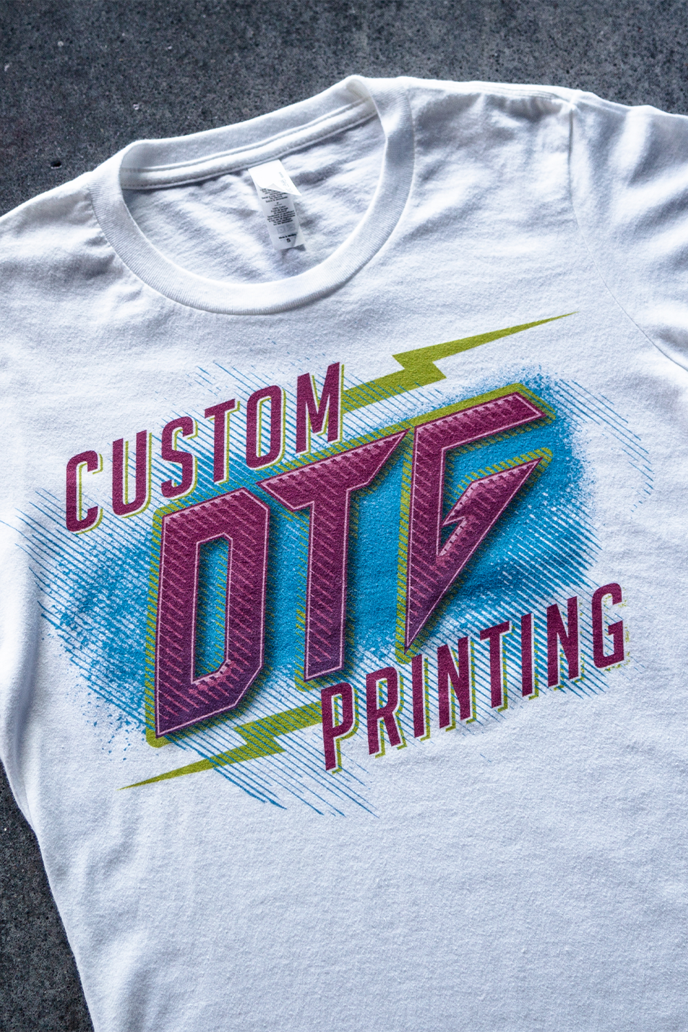 Custom DTG Printing T Shirt Hittn' Skins