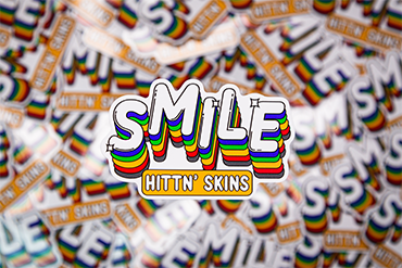 Smile by Hittn Skins Custom Sticker