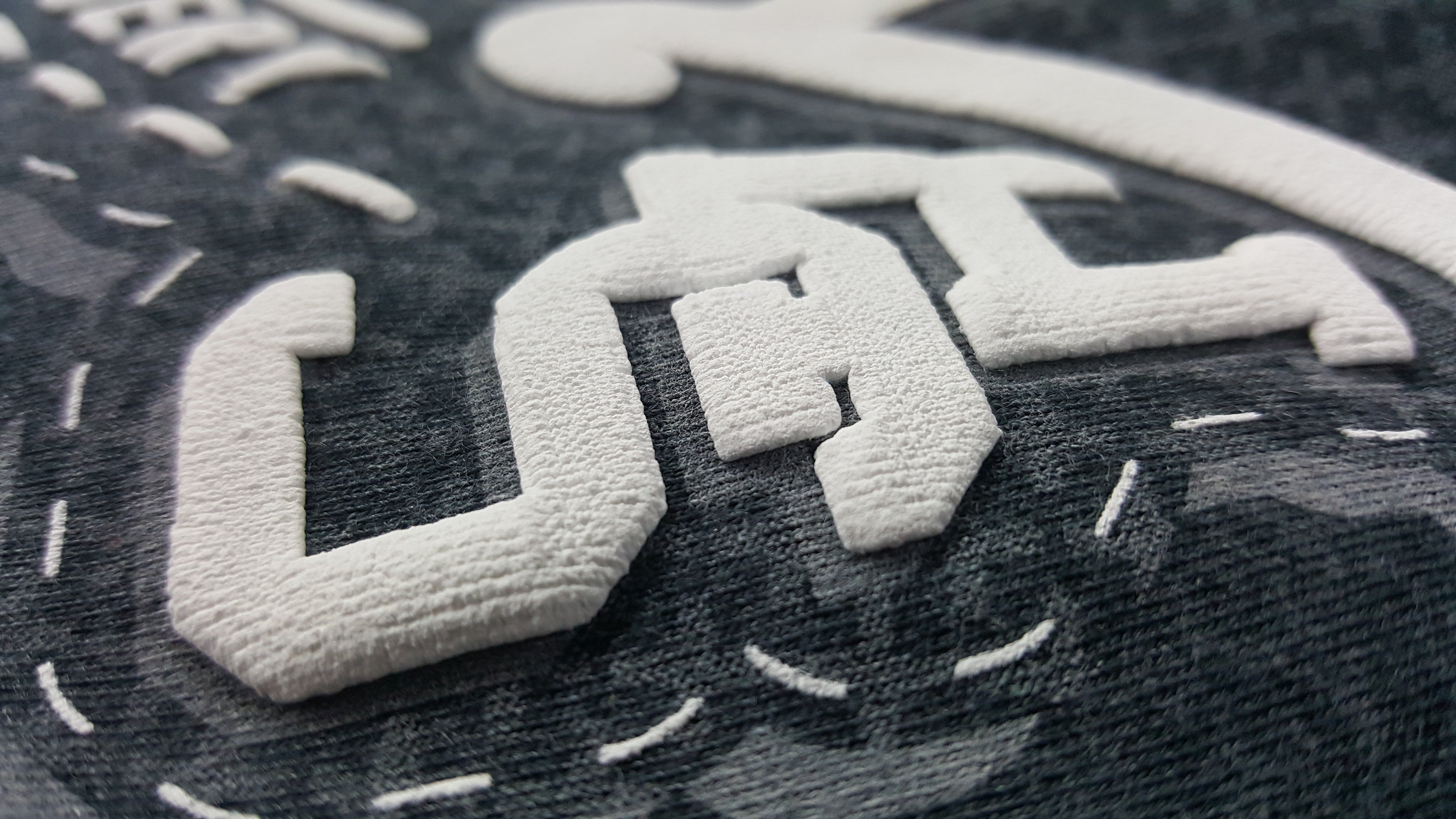 Puff Print T Shirts Orlando | Custom Raised Ink Printing