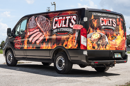 Full Vehicle Wrap Design Orlando