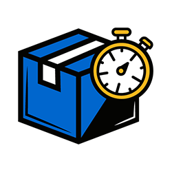 on time delivery icon