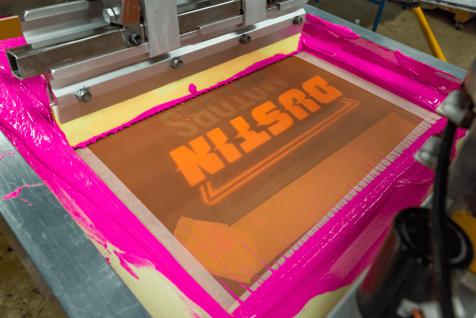 Dustin Motors Print Screen in Production