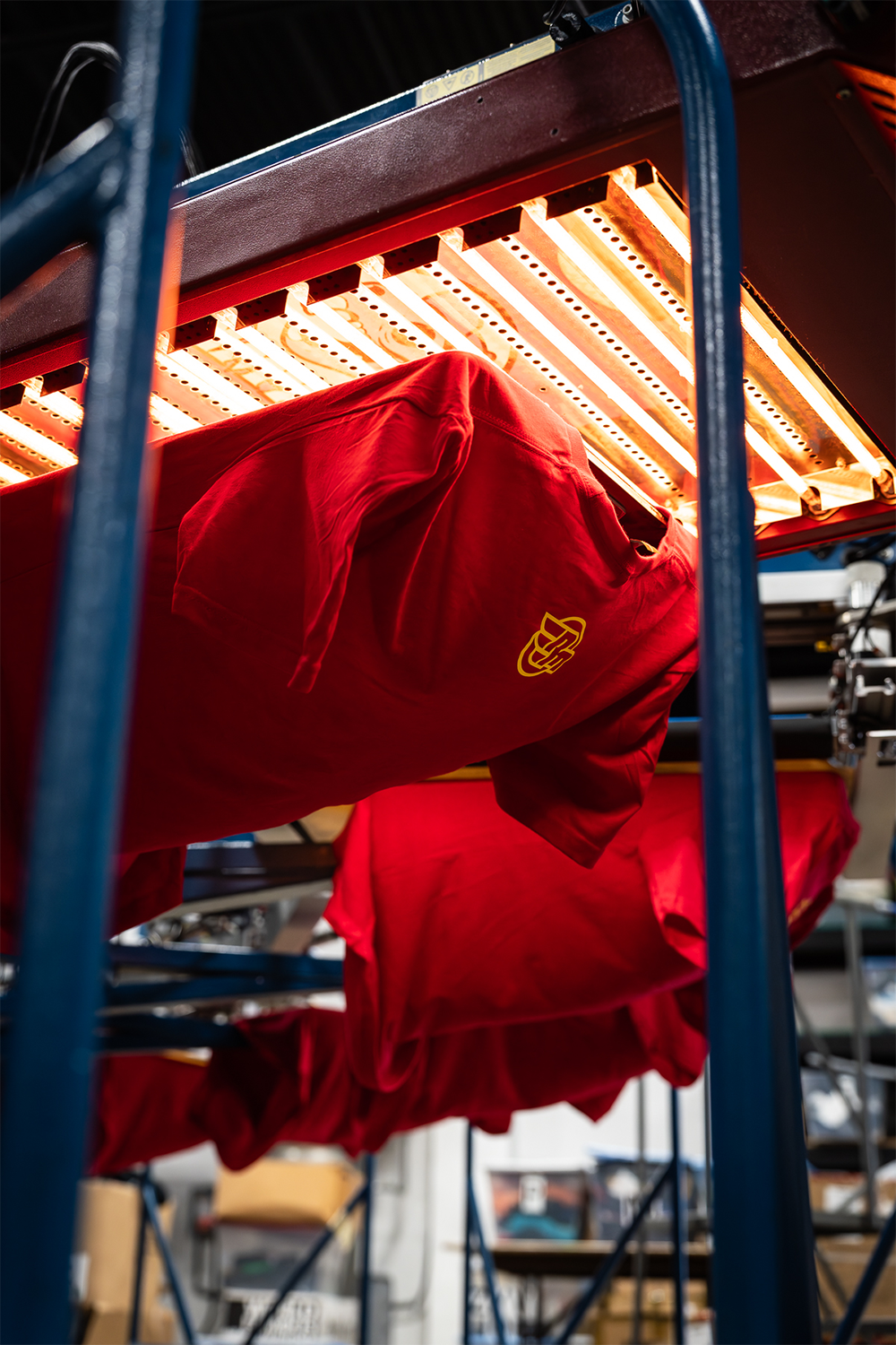 Screen Printing Heat Finish at Hittn' Skins