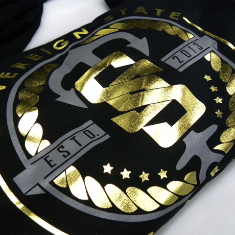 Foil With Spot Color Screen Printing Offered at Hittn' Skins in Orlando, FL