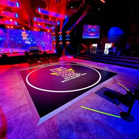 Super Stoked that @fullsail is hosting @redbullbcone SOUTH EAST in Orlando this year!! 

We are extremely grateful to be a part of such an amazing event and we had a blast wrapping the main stage, Dance floor, event signage & venue storefront. Emerging  came out awesome!!

Going on NOW at Full Sail Live until 9pm. 

#HITTNSKINS