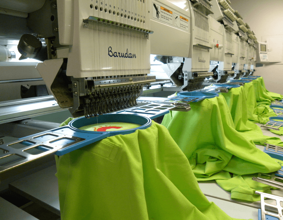 CUSTOM POLO SHIRTS IN PRODUCTION | Hittn' Skins