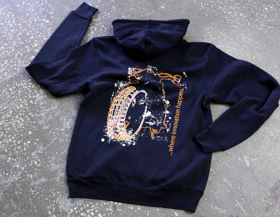 CUSTOM SCREEN PRINTED HOODIES