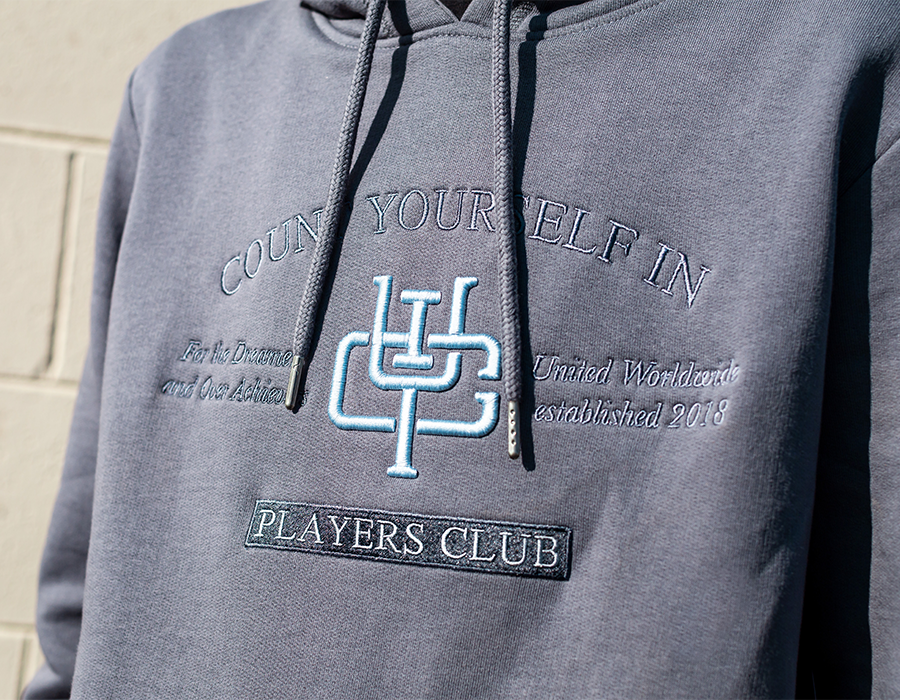 Embroidered Hoodie for Count Yourself In