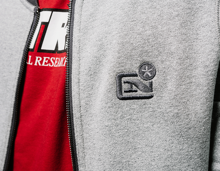 Chest Logo On Full Zip Jacket
