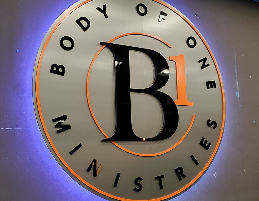 Custom Backlit Wall Sign