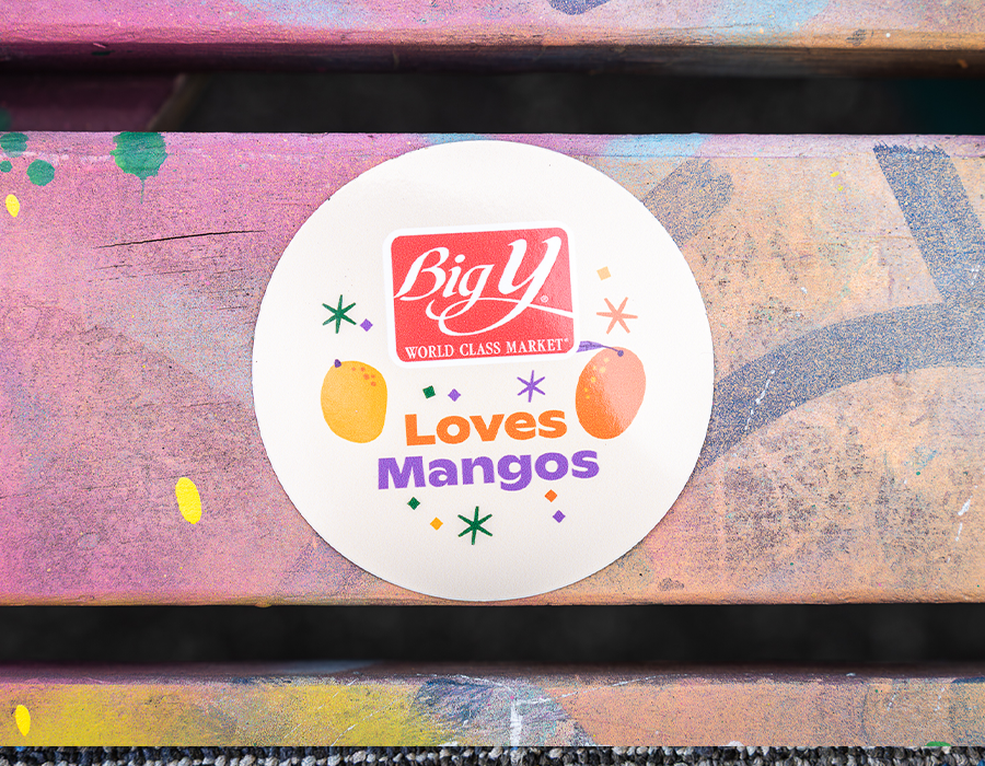 Big Y Love Mangos Sticker