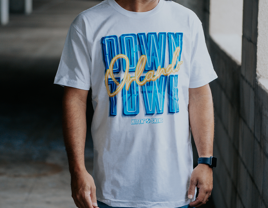 Downtown Orlando Custom T Shirt