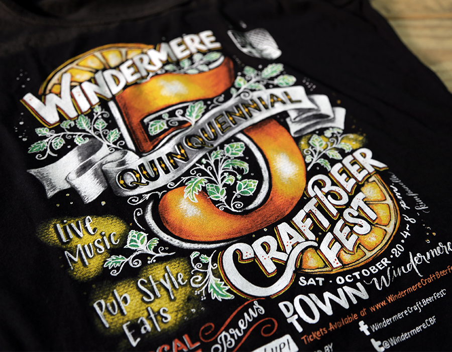 Windermere Craft Beer Fest T Shirt