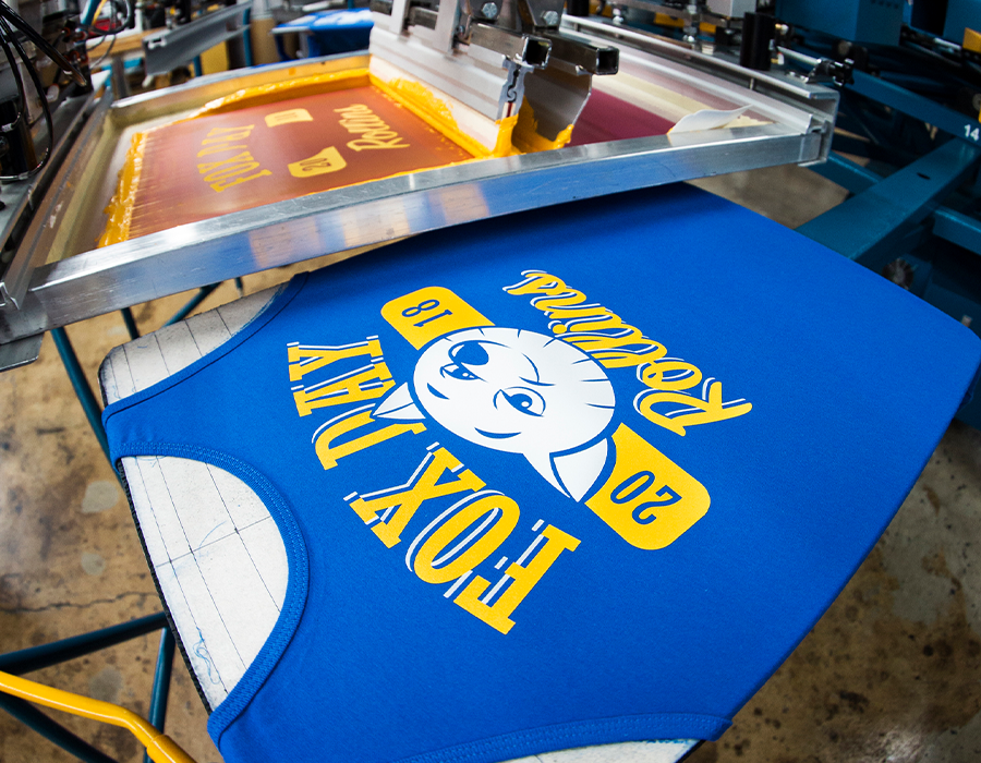 CUSTOM SCREEN PRINTED TANK TOP