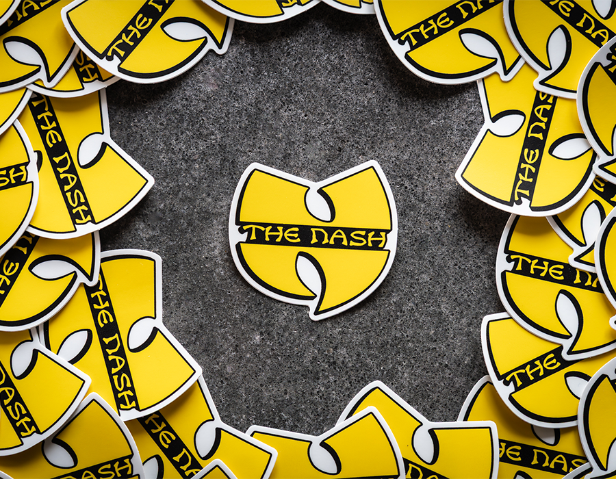 The Nash Die Cut Sticker