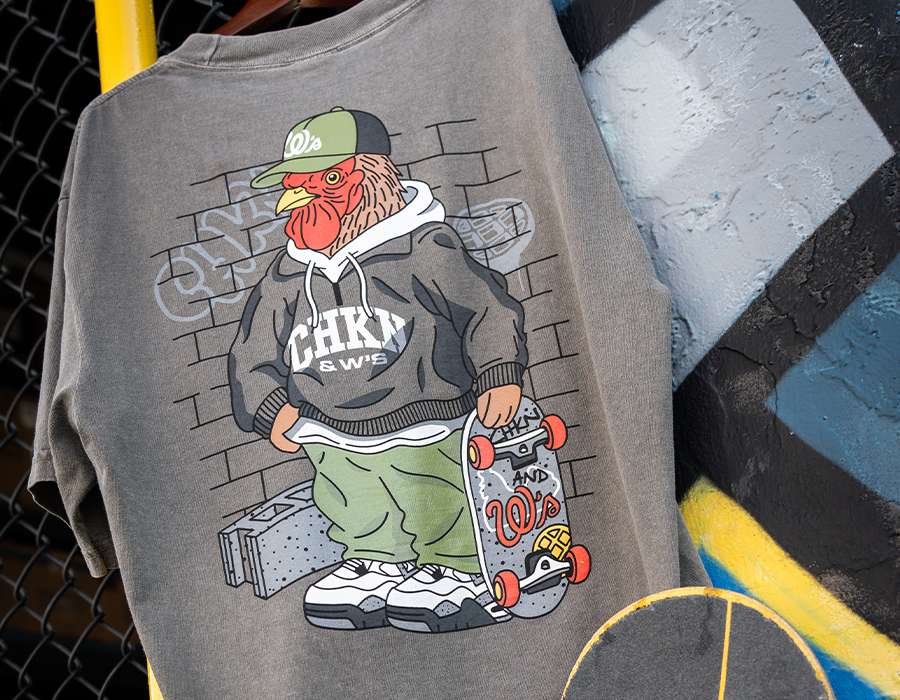 Chkn & W's Skate Shirt