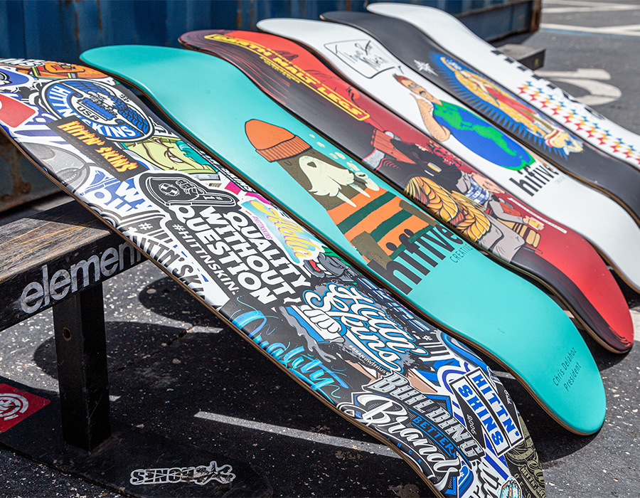 CUSTOM SKATEBOARD DECKS