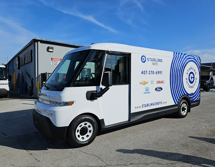 Chevy BrightDrop EV Vehicle Wrap