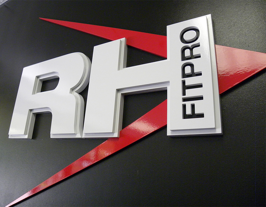 RH FITPRO Gloss Sign Made at Hittn' Skins in Orlando, FL