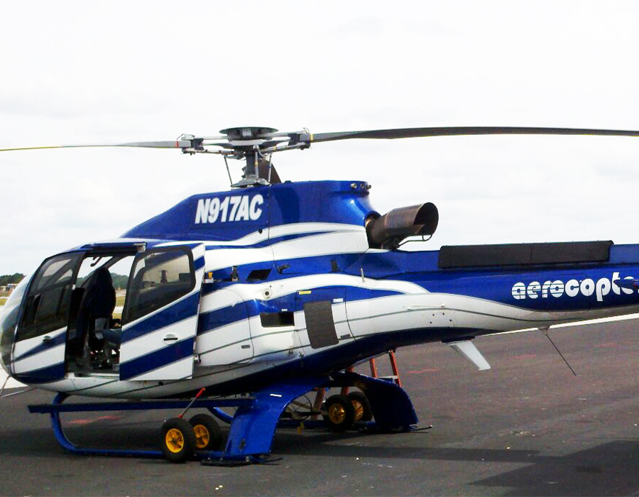 Custom Helicopter Wrap