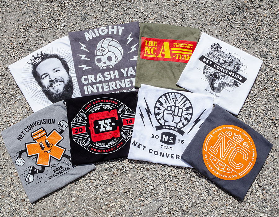 Net Conversions Custom Apparel Package