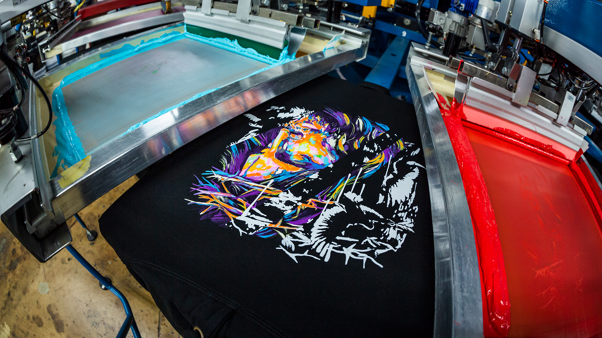 Custom Screen Printing T Shirt Services at Hittn' Skins in Orlando, FL