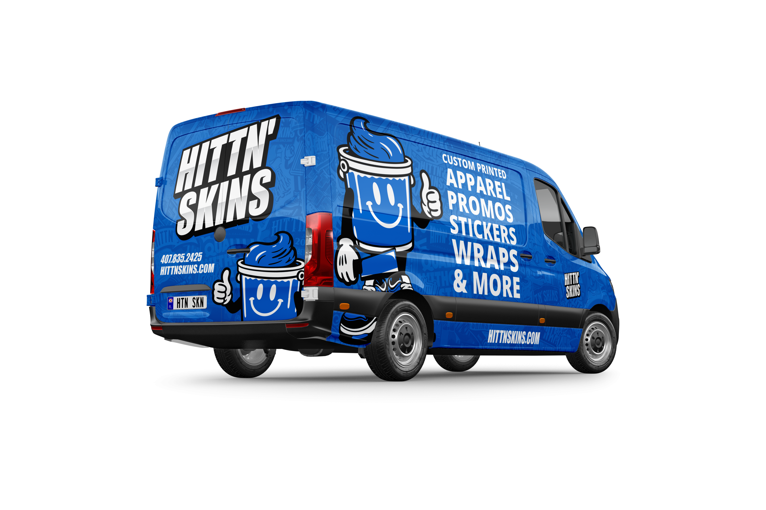Full Vehicle Wrap Services at Hittn' Skins in Orlando, FL