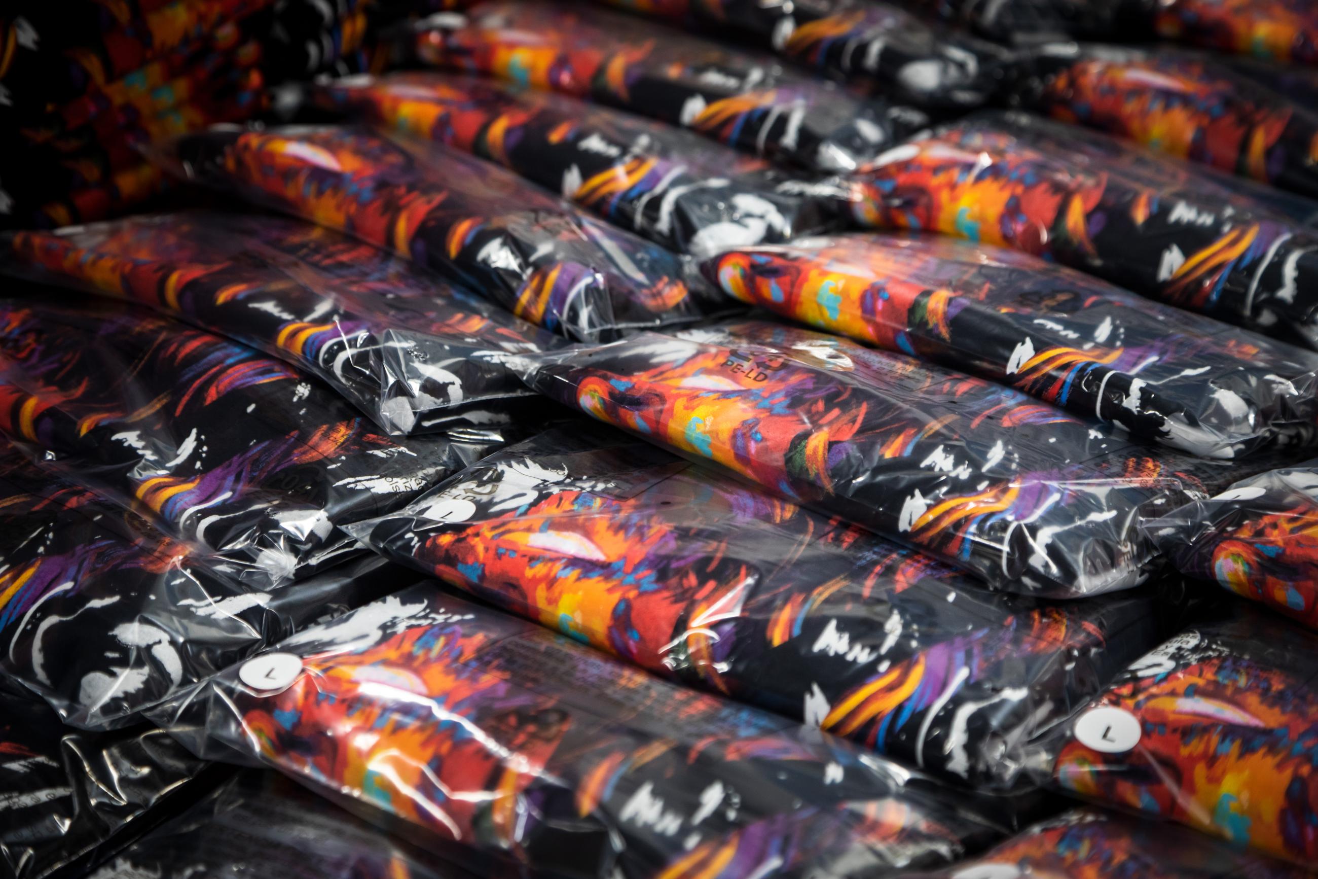 Folding & Baggaging Finsishing Services Offered at Hittn' Skins in Orlando, FL