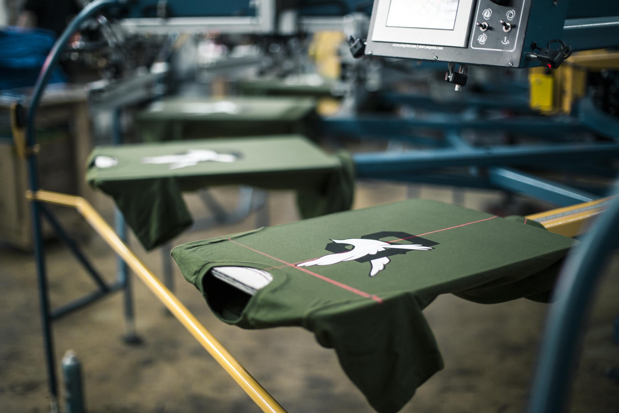 Custom Screen Printing Services at Hittn' Skins in Orlando, FL