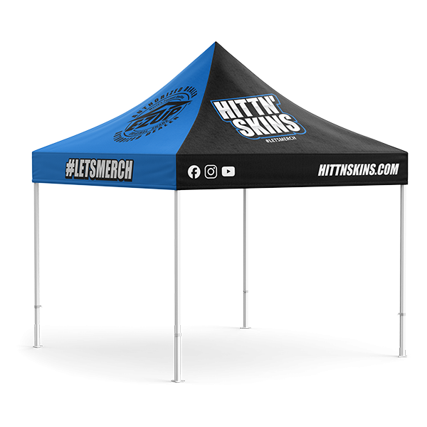 Custom Event Tent at Hittn' Skins