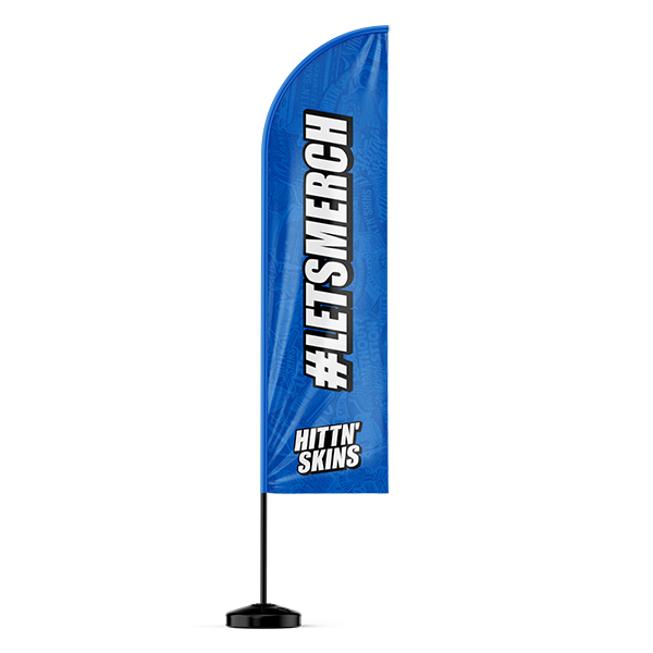 Custom Feather Flags at Hittn' Skins