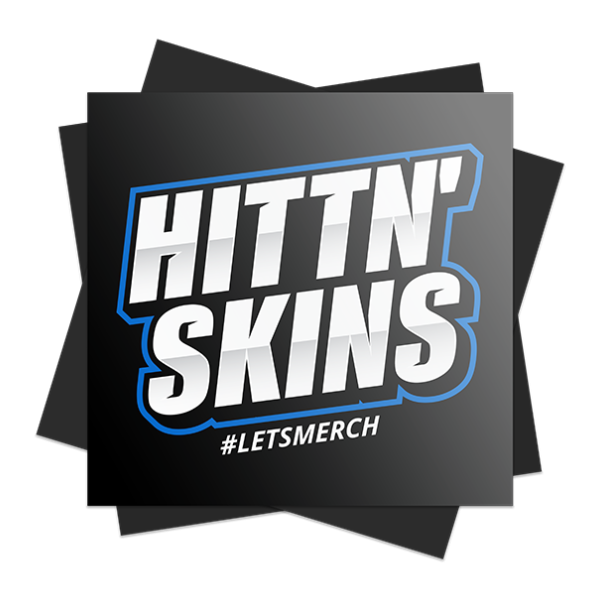 Custom Square Stickers at Hittn' Skins