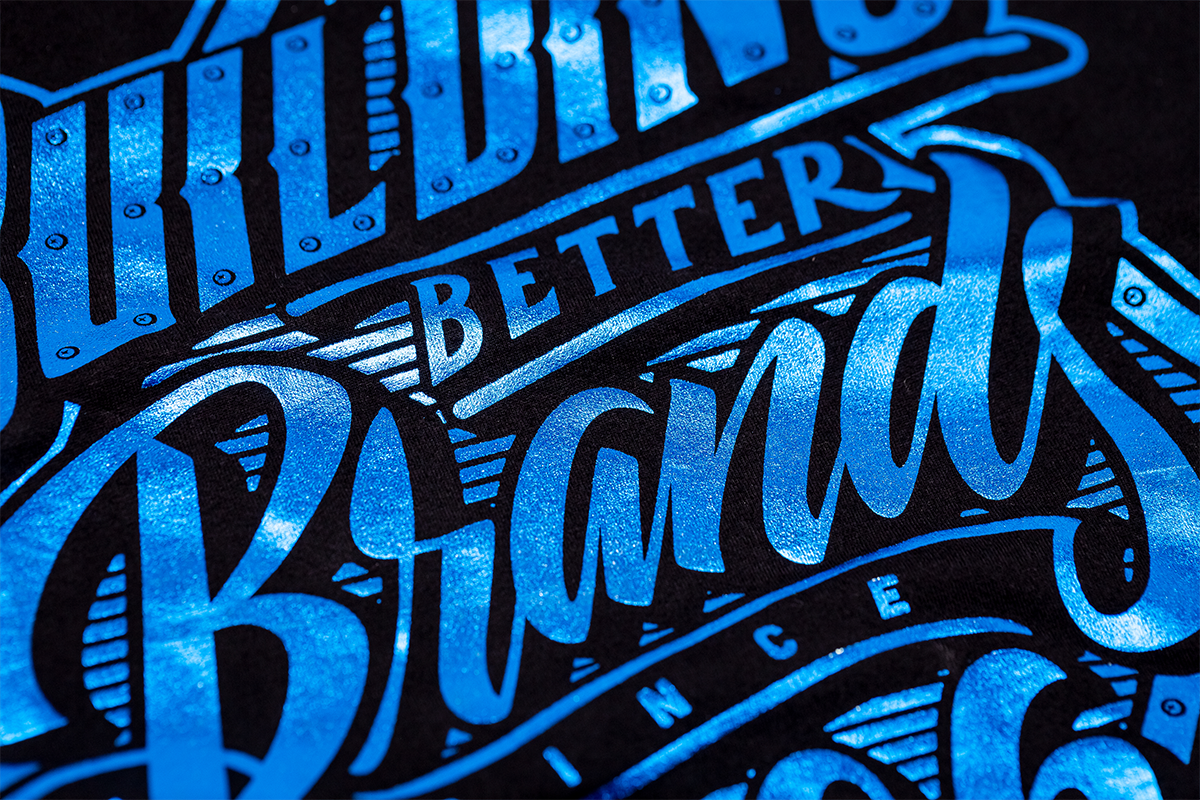 Metallic Ink Screen Printing Services Offered at Hittn' Skins in Orlando, FL