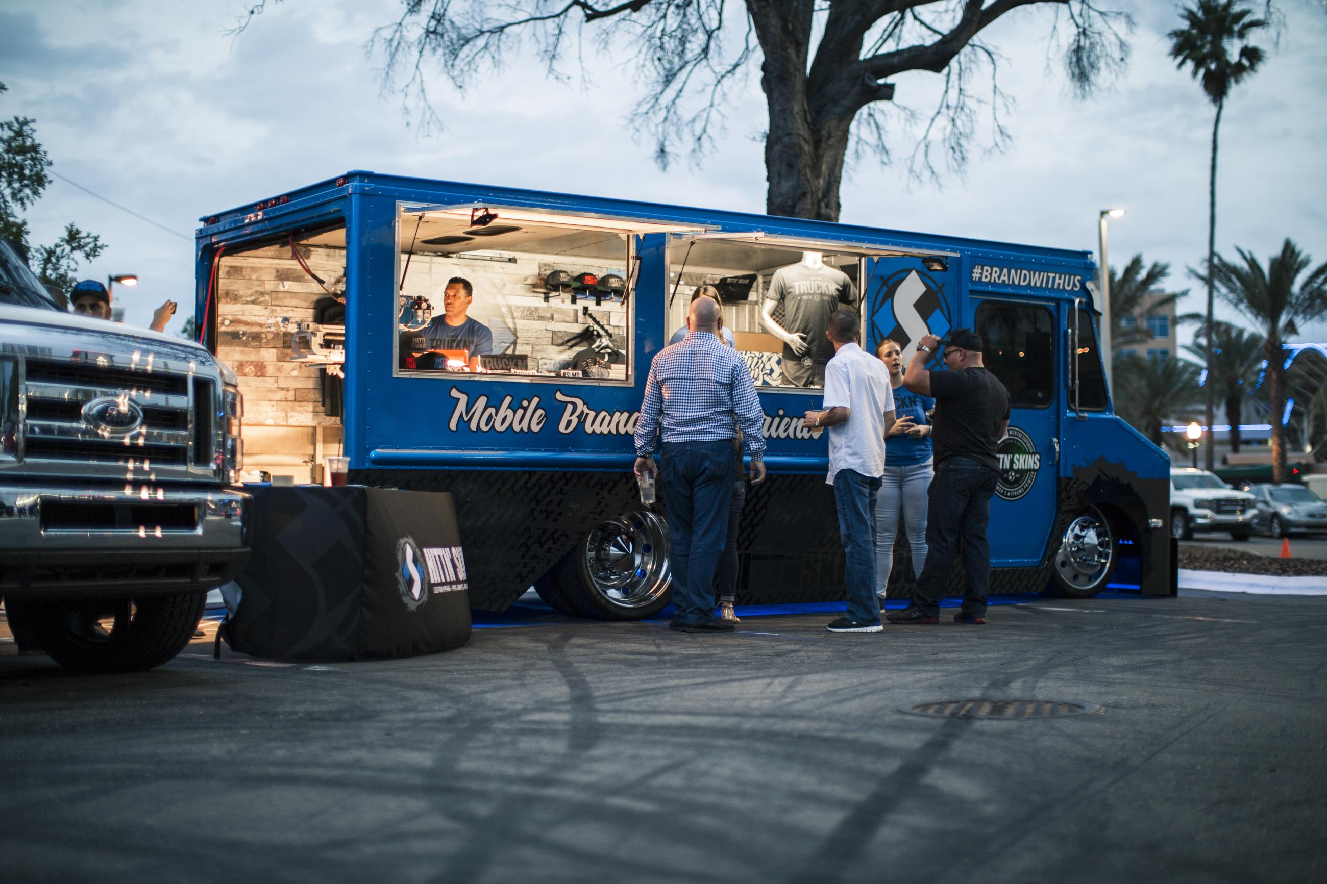 Outside Sales Event for Hittn' Skins in Orlando, FL