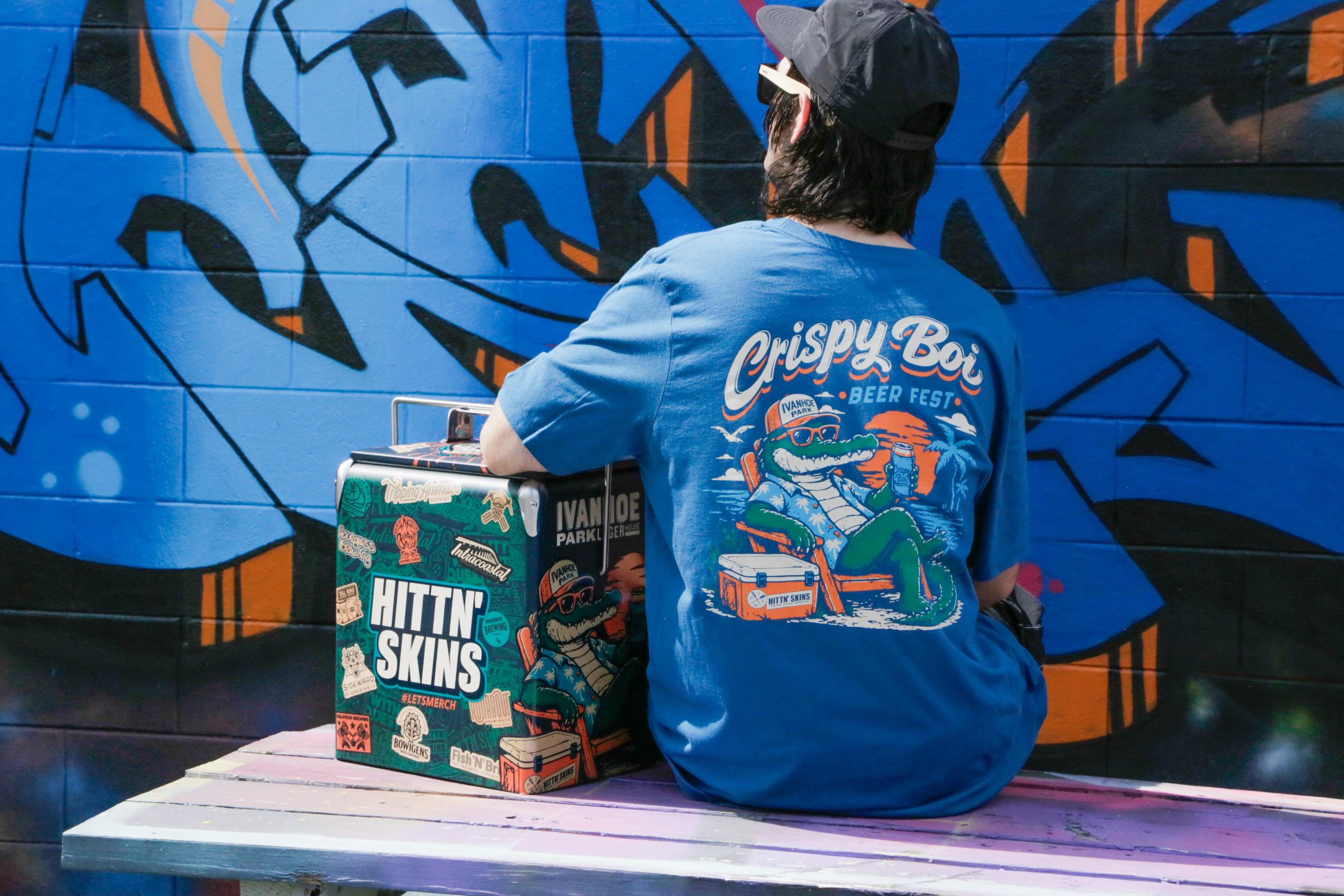 Crispy Boi Merch made by Hittn' Skins in Orlando, FL
