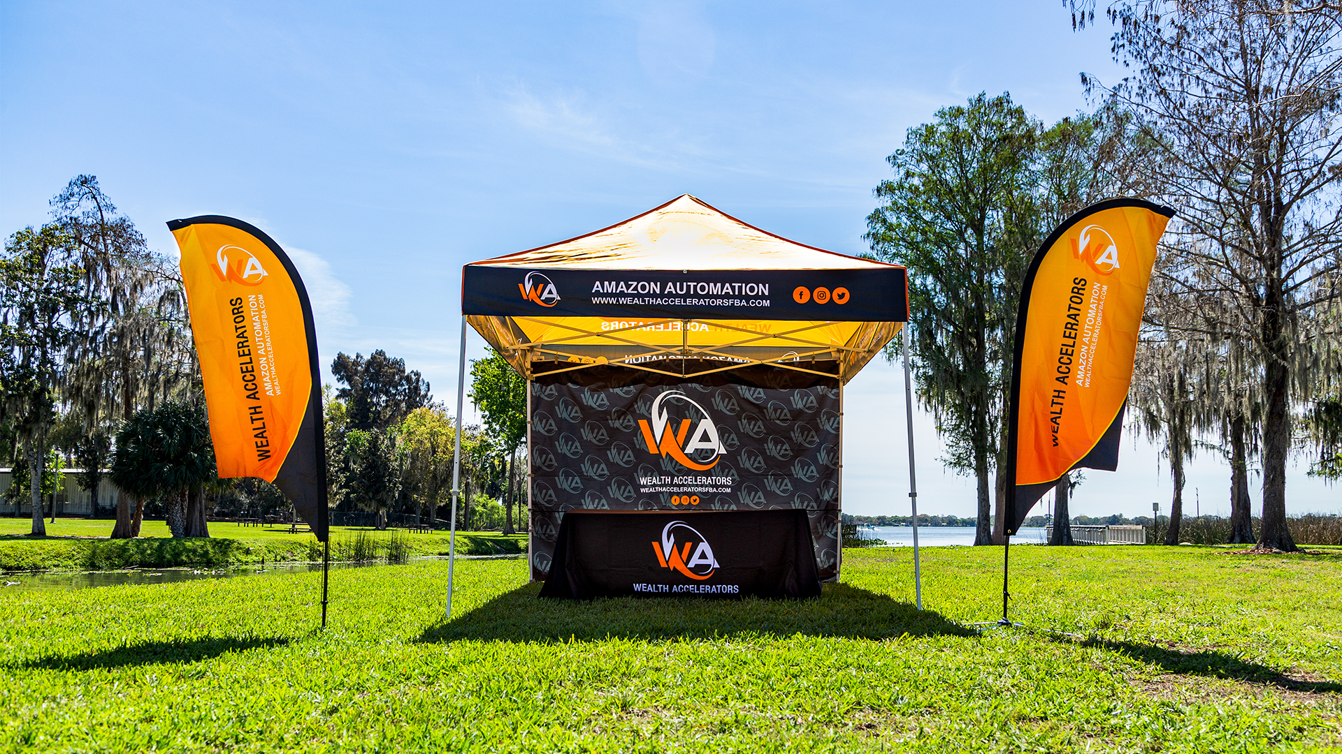 Custom Tent & Displays Offered at Hittn' Skins in Orlando, FL