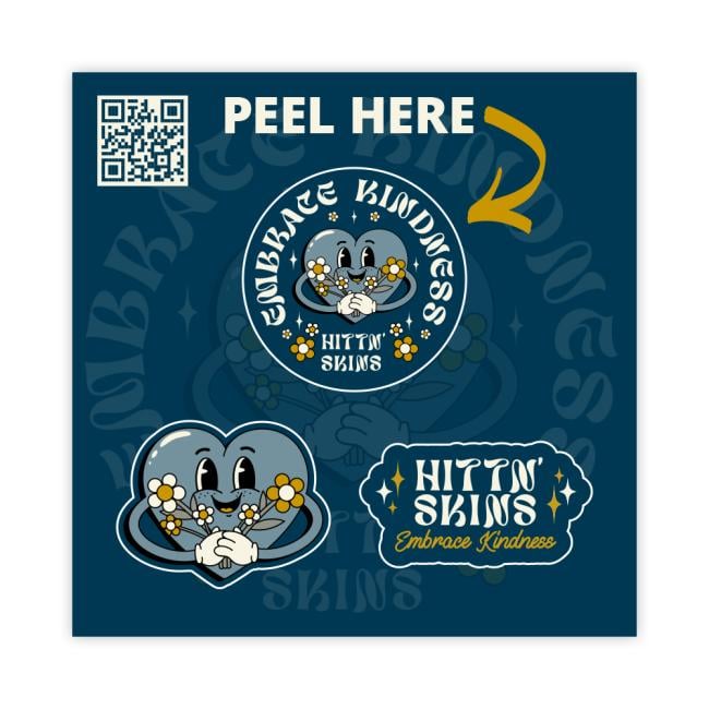 Hittn' Skins Sticker Sheets