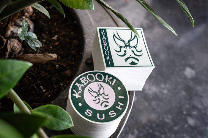 Kabookie Circle & Square Stickers