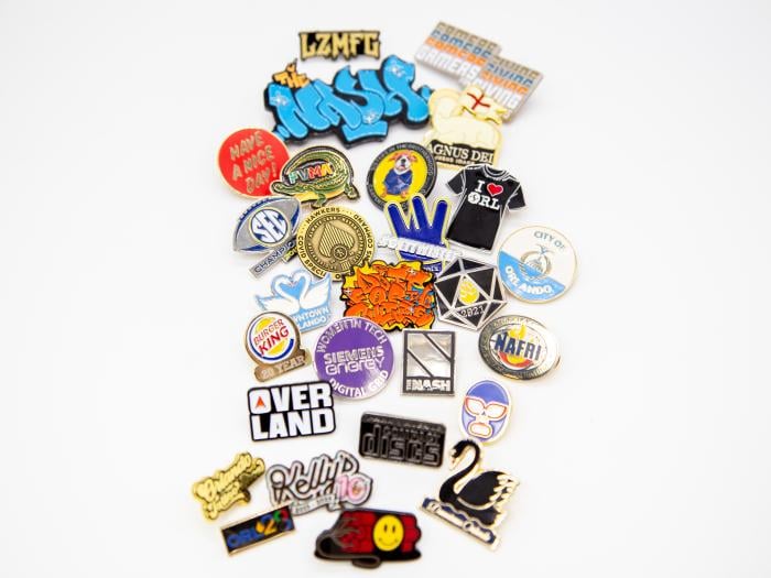 Custom Enamel Pins at Hittn' Skins in Orlando, FL