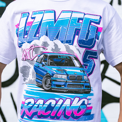 LZMFG Racing DTG T Shirt
