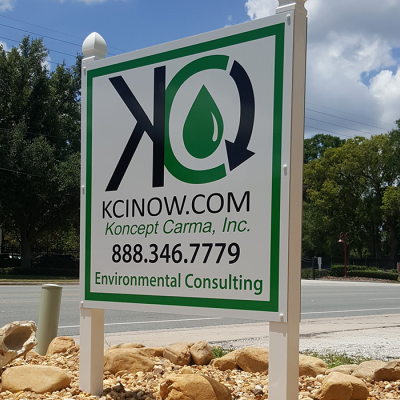 Custom Outdoor Post Mount Signs