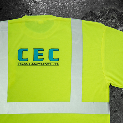 Custom Hi-Vis Construction Shirt