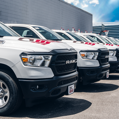 ODC Fleet Vehicle Wraps